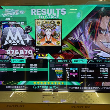 ②レトロタンス ダンスダンスレボリューションA20(20th anniversary model)