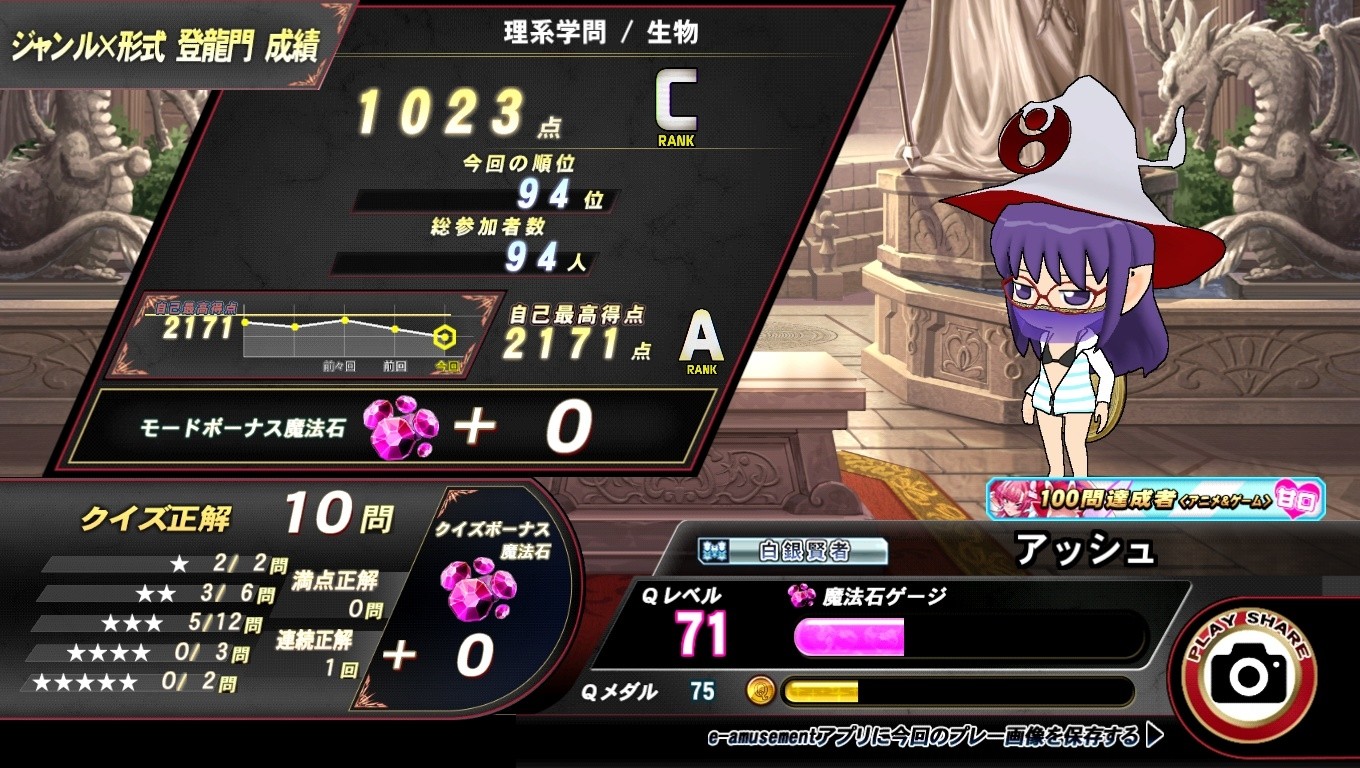 クイズマジックアカデミー 黄金の道標