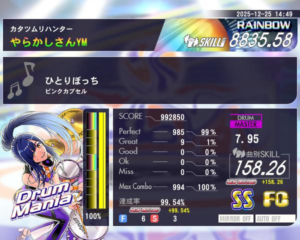 ぷっしゅぴぃさんのe-amusementアプリ投稿詳細 2025年12月25日15時05分投稿