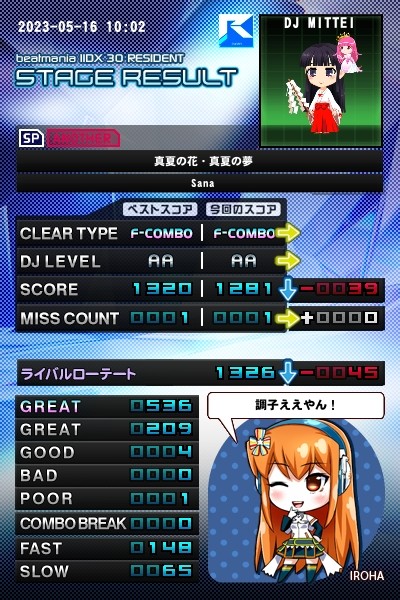 MITTEIさんのe-amusementアプリ投稿詳細 2023年05月16日10時09分投稿