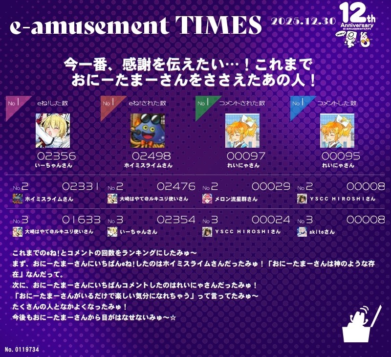 アプリ開始からのピックアップです