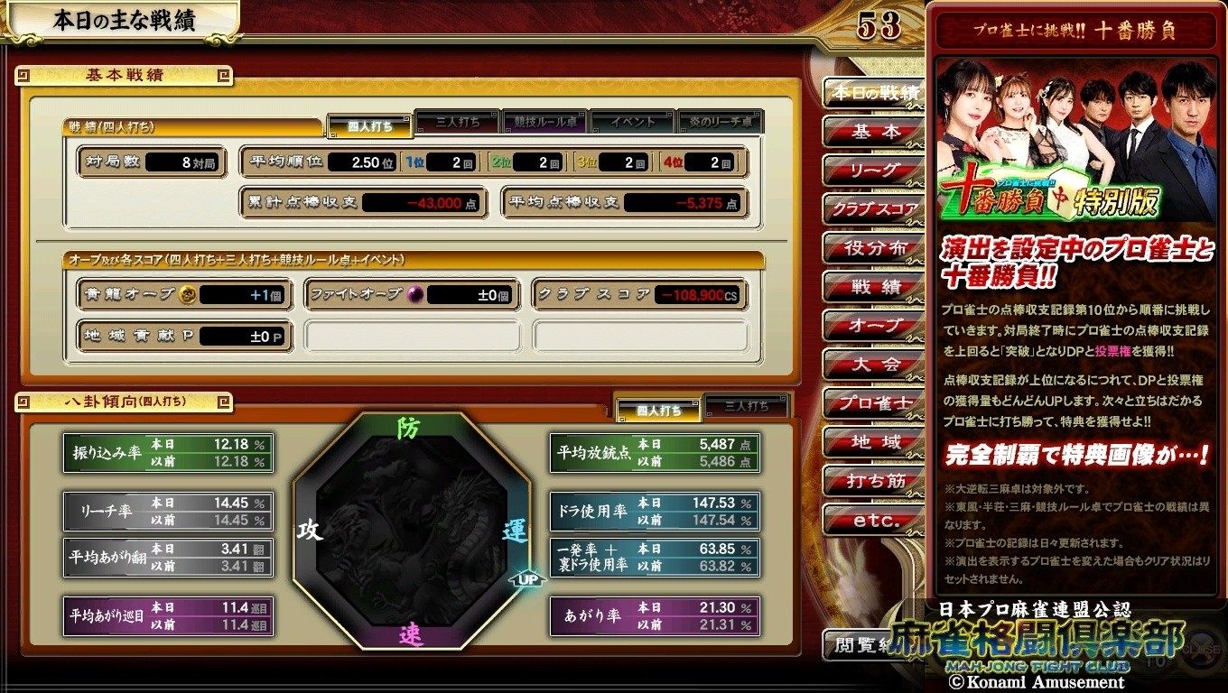 KONAMI 麻雀格闘倶楽部 全国大会優勝エフェクト付 KONAMI 麻雀格闘倶楽部 全国大会優勝エフェクト付