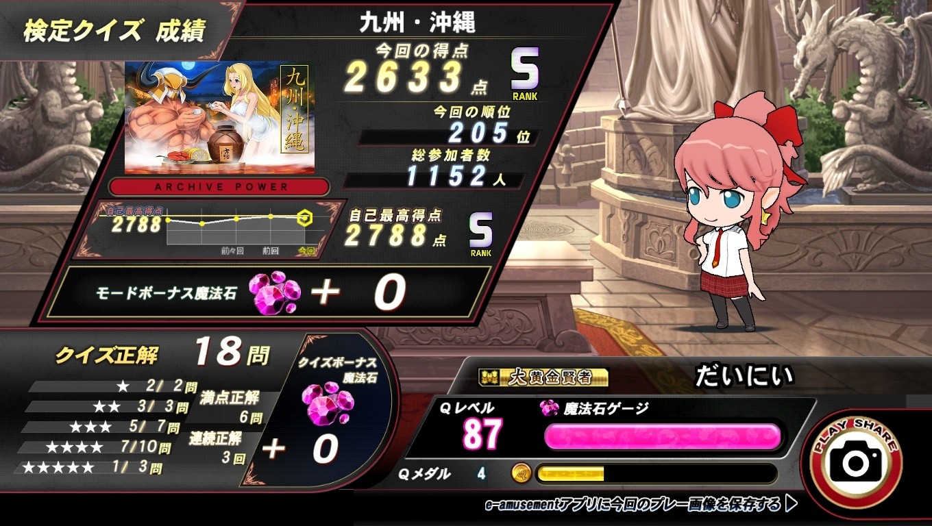 クイズマジックアカデミー 緋のアルカディア