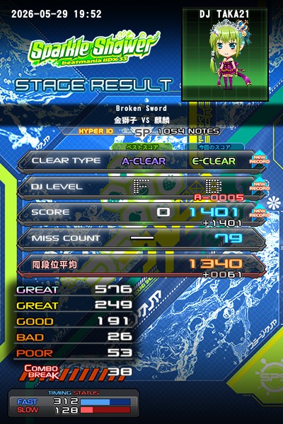 beatmania IIDX 33 Sparkle Shower」タグの最新投稿