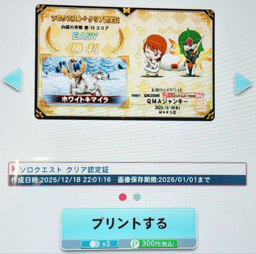 YSCC HIROSHIさんのe-amusementアプリ投稿詳細 2025年12月