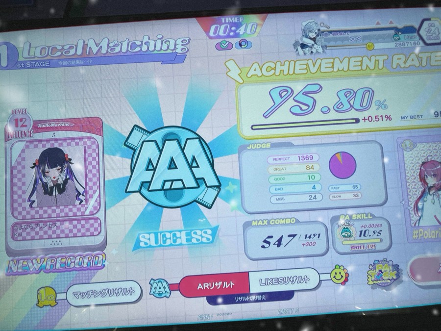 にゃpさんのe-amusementアプリ投稿詳細 2025年12月26日22時20分投稿