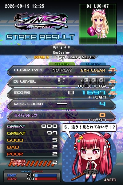 beatmania IIDX 25 CANNON BALLERS