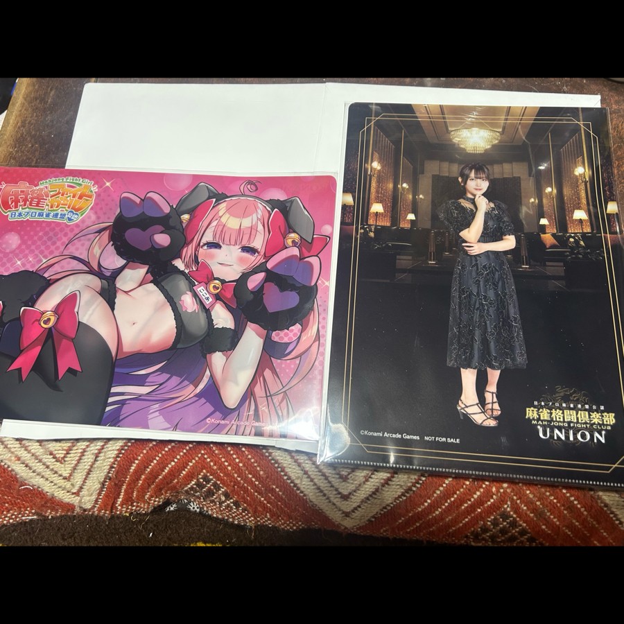 KONAMIプレミアムくじ 麻雀ファイトガール キャラファイングラフ