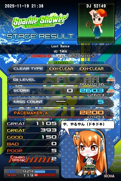 カエデさんのe-amusementアプリ投稿詳細 2025年11月19日22時34分投稿