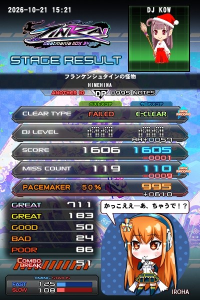 beatmania IIDX 25 CANNON BALLERS